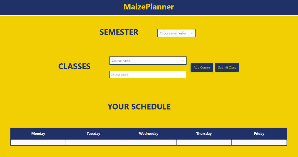 Maizeplanner devpost
