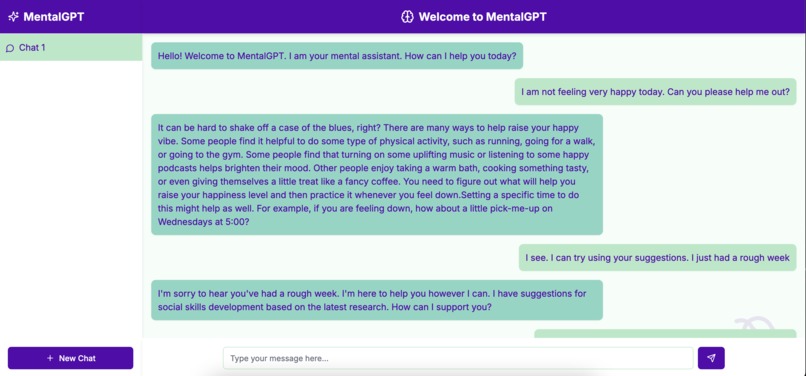 MentalAI – screenshot 1