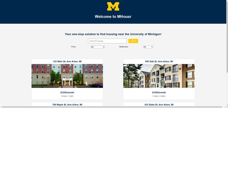 MHousr – screenshot 1