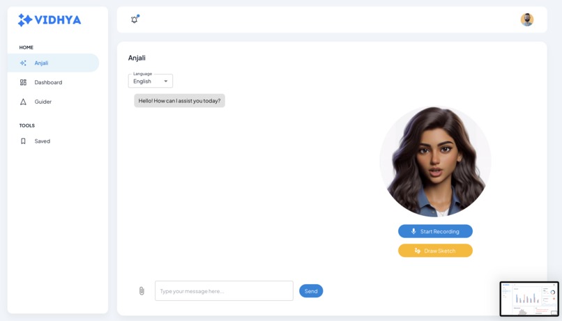 Vidhya - GenAI Based smart education platform – screenshot 4