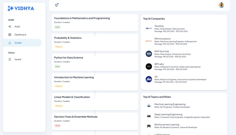 Vidhya - GenAI Based smart education platform – screenshot 5