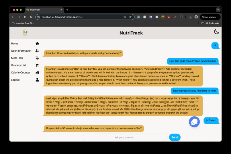 NutriTrack – screenshot 10