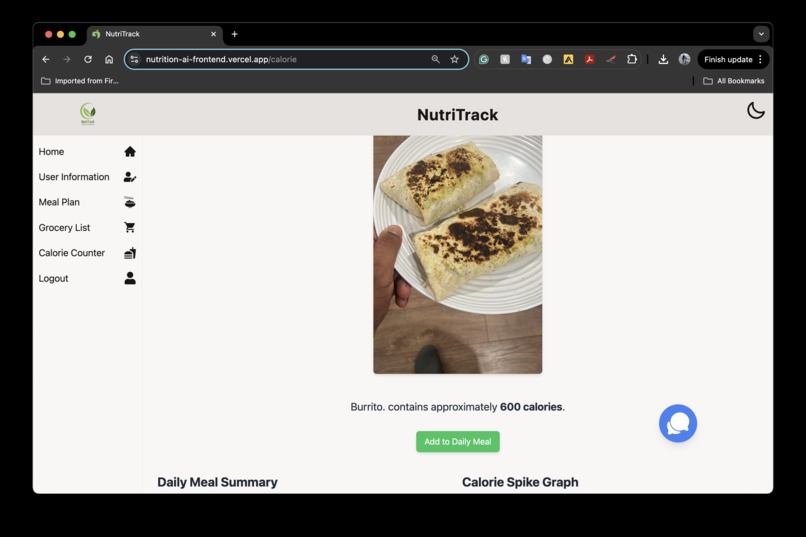 NutriTrack – screenshot 7