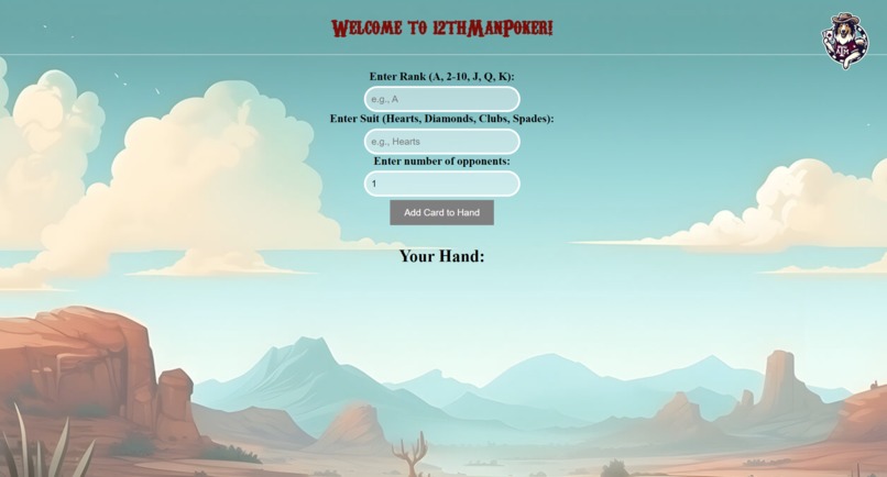 12thManPoker – screenshot 2