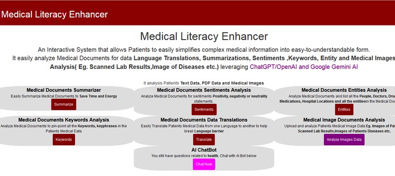 Medical Literacy Enhancer – screenshot 1