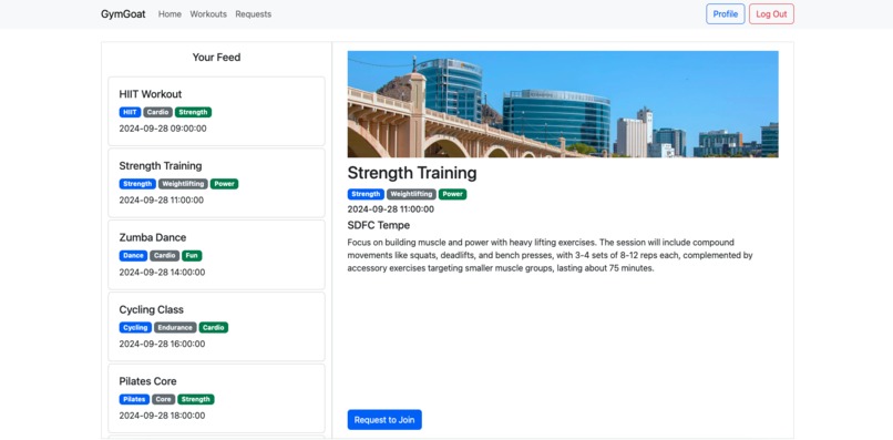 GymGoat Workout Finder – screenshot 3
