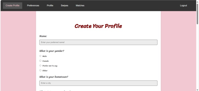 AggieMatch – screenshot 2