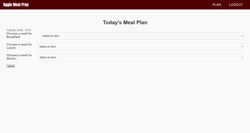 Aggie Meal Prep – screenshot 3