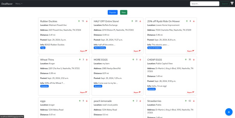 DealRacer – screenshot 1