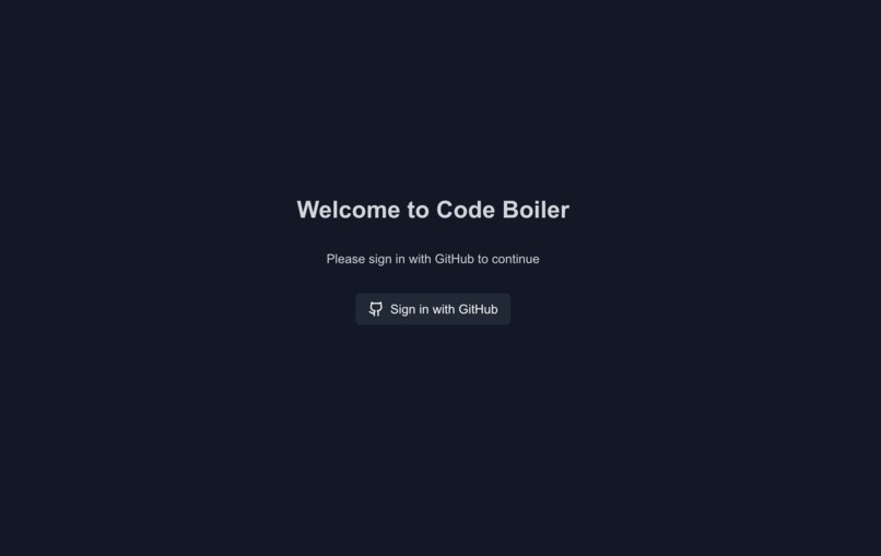 Codeboiler  – screenshot 1