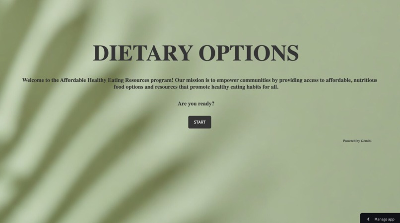 YourPersonalDietAI – screenshot 1