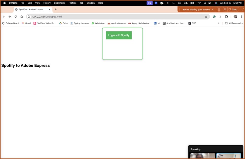 Spotify adobe extension – screenshot 3