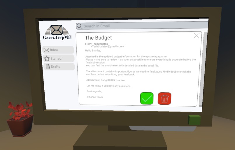 Phishing Training No. 3 – screenshot 4