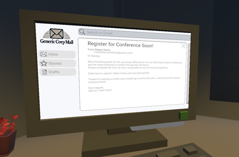Phishing Training No. 3 – screenshot 5
