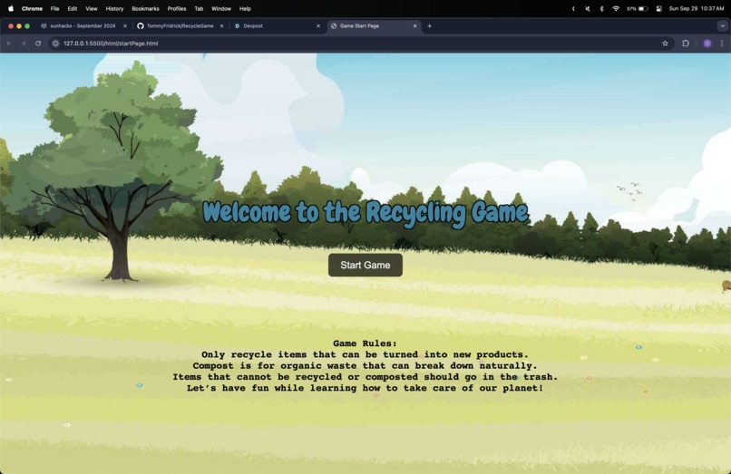 Recycle Game – screenshot 1