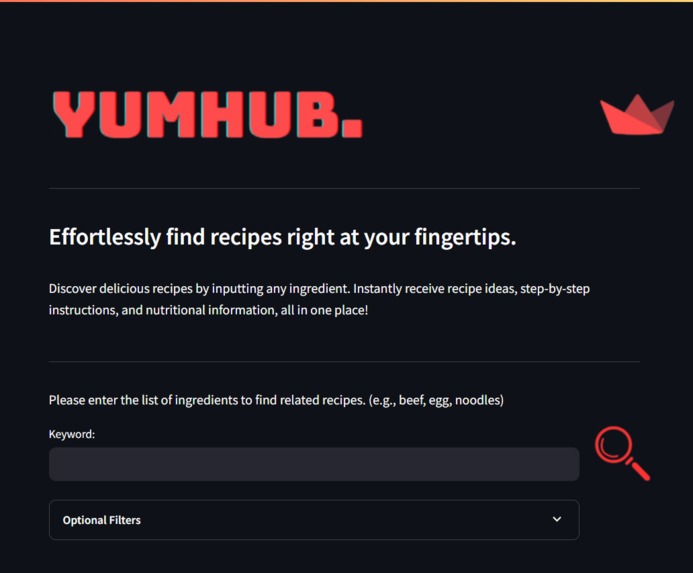 YumHub – screenshot 2