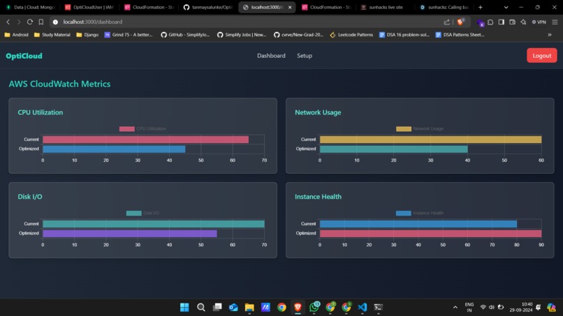 OptiCloud – screenshot 7