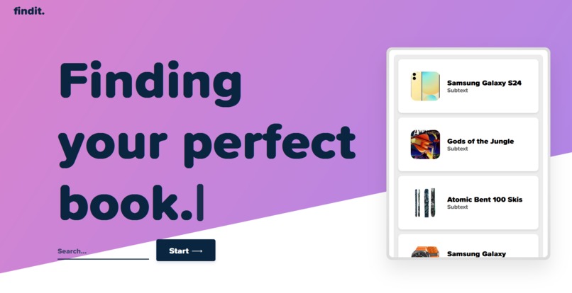 findit. – screenshot 1