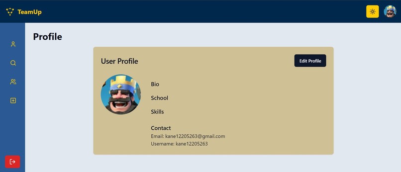 TeamUp – screenshot 2
