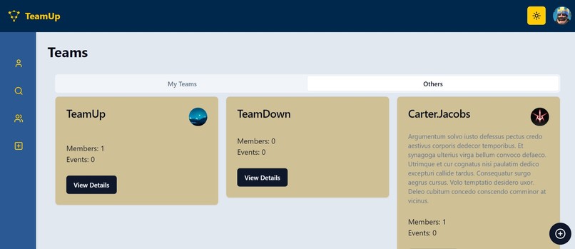 TeamUp – screenshot 4