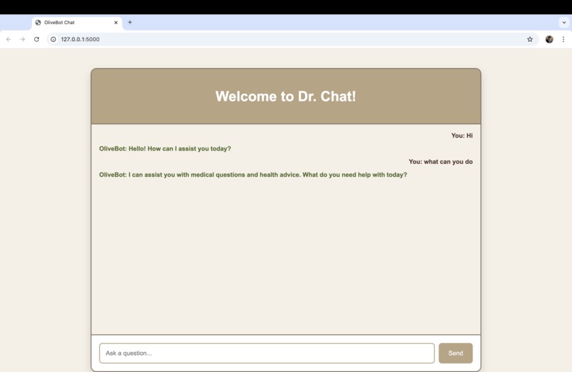 Medical Chat Bot (Dr. Chat) – screenshot 5