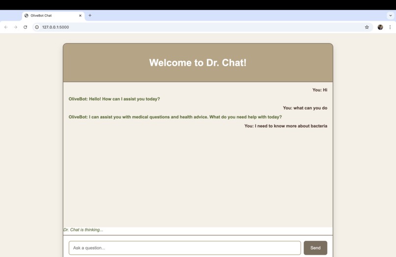 Medical Chat Bot (Dr. Chat) – screenshot 6