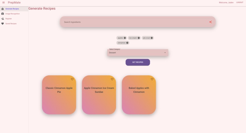 PrepMate – screenshot 2