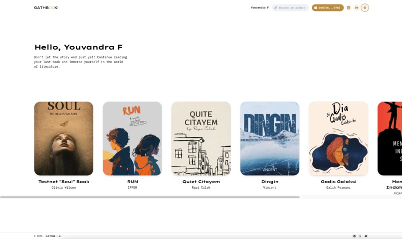 Gathbook – screenshot 2