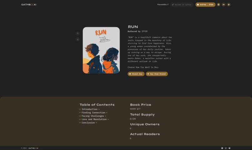 Gathbook – screenshot 3