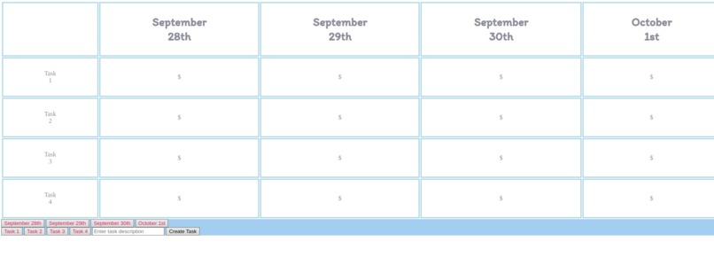 Task Plannerinator – screenshot 1