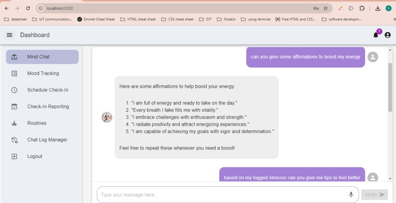 Earlent 2.0: AI-Driven Mental Health Companion – screenshot 12