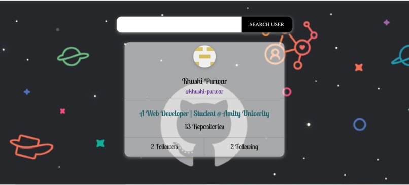 Github Profile Finder – screenshot 1