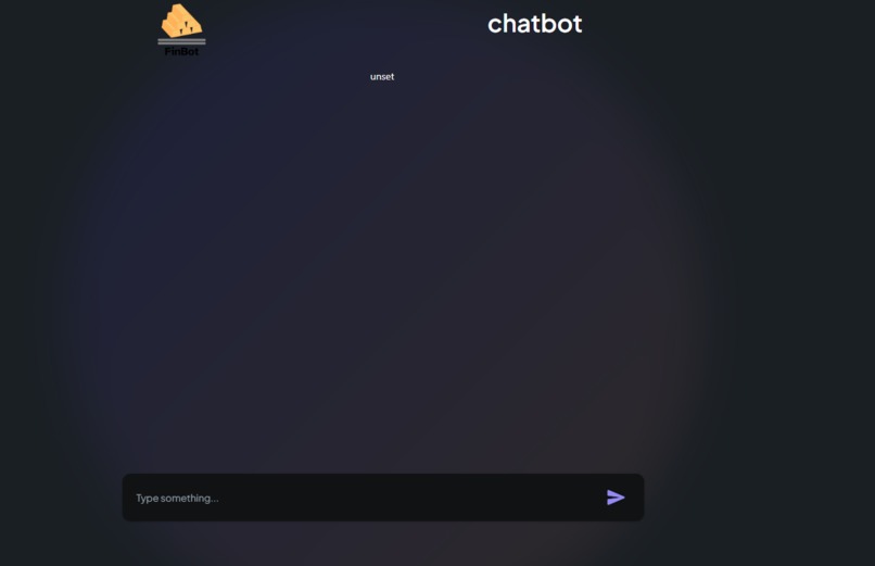 FinBot Personal Financial Assistant – screenshot 1