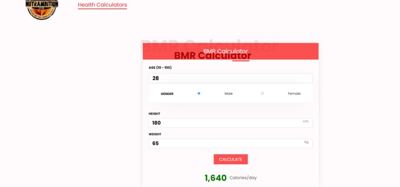 NUTRAMBITION – screenshot 2