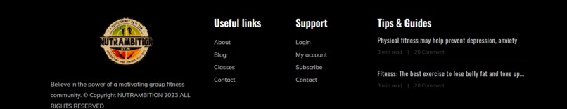 NUTRAMBITION – screenshot 4