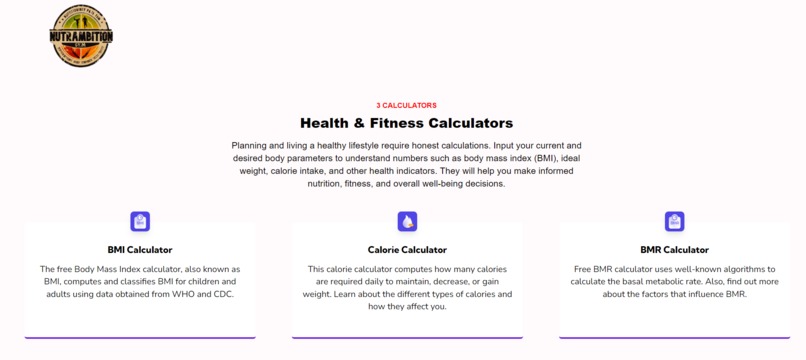 NUTRAMBITION – screenshot 7