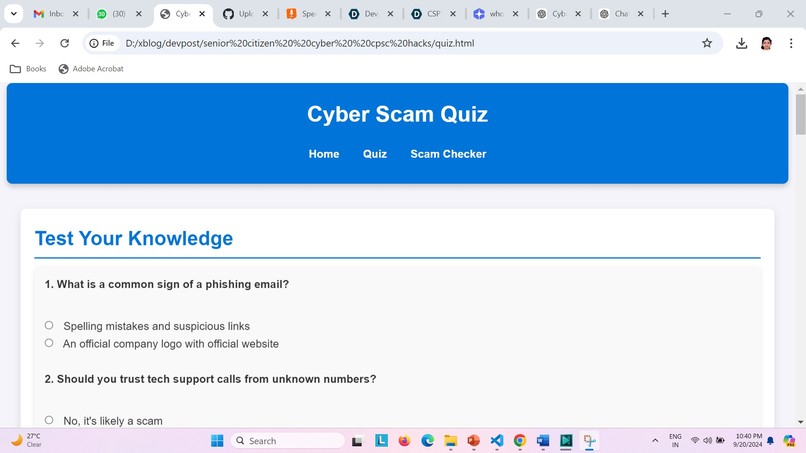 Cyber Scam Awareness for Seniors – screenshot 3
