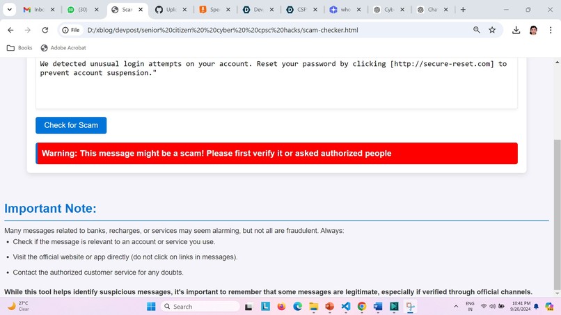 Cyber Scam Awareness for Seniors – screenshot 6