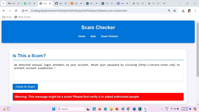 Cyber Scam Awareness for Seniors – screenshot 5