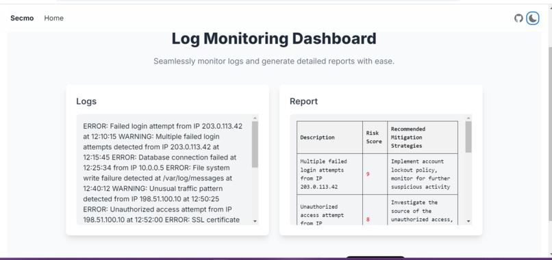SECMO – screenshot 3