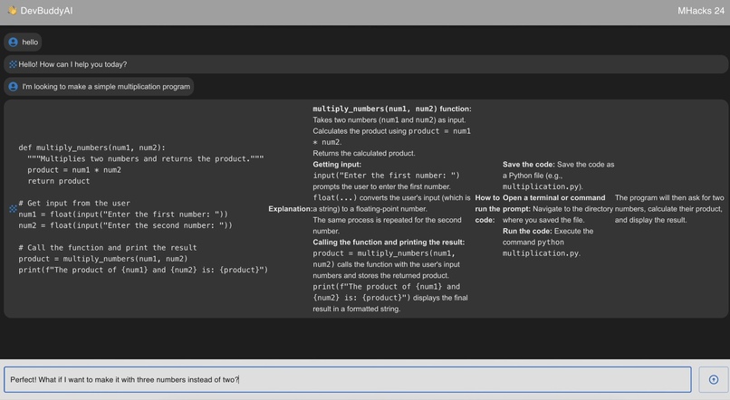 DevBuddyAI – screenshot 1