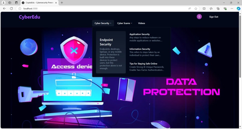 CryptaEdu  – screenshot 2