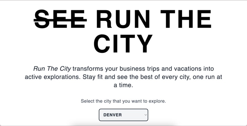 RunTheCity – screenshot 1