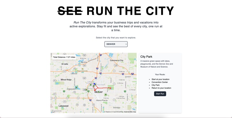 RunTheCity – screenshot 2