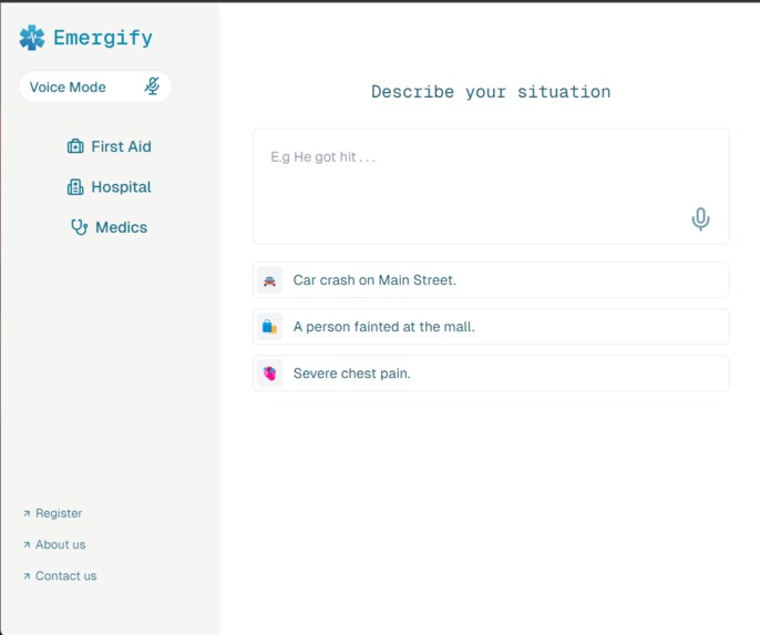 Emergify – screenshot 1