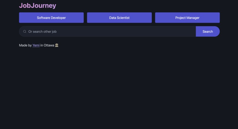 JobJourney – screenshot 1