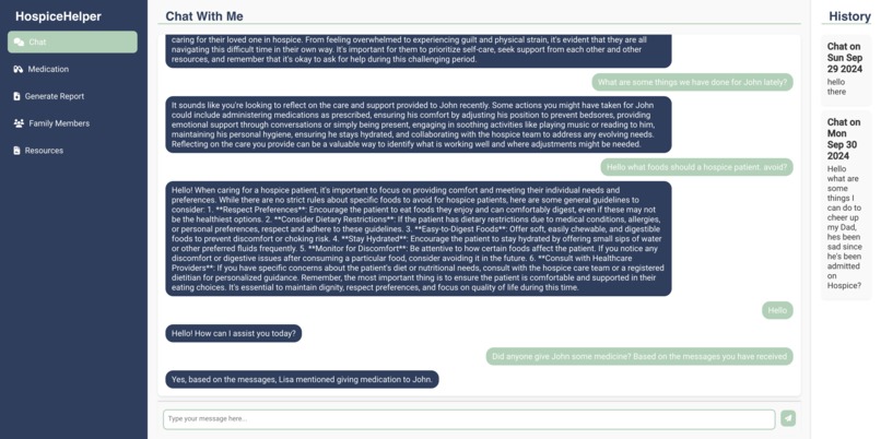 Hospice Helper – screenshot 1