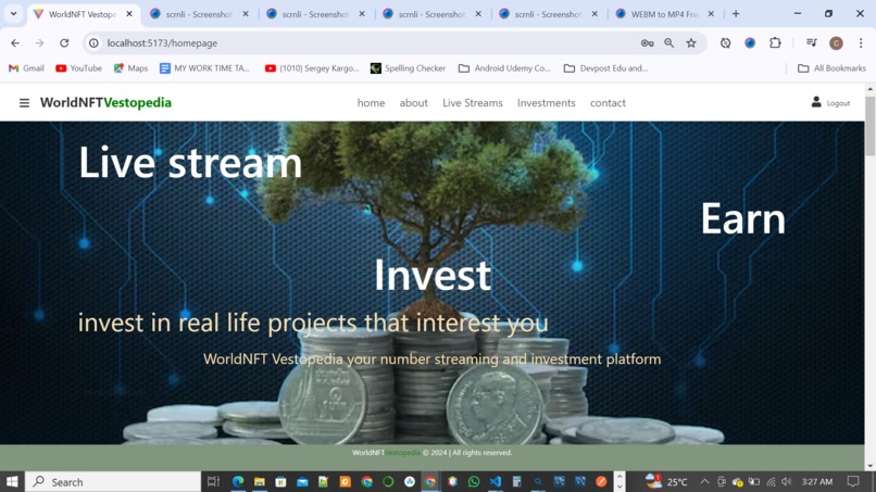 WorldNFTVestopedia – screenshot 1