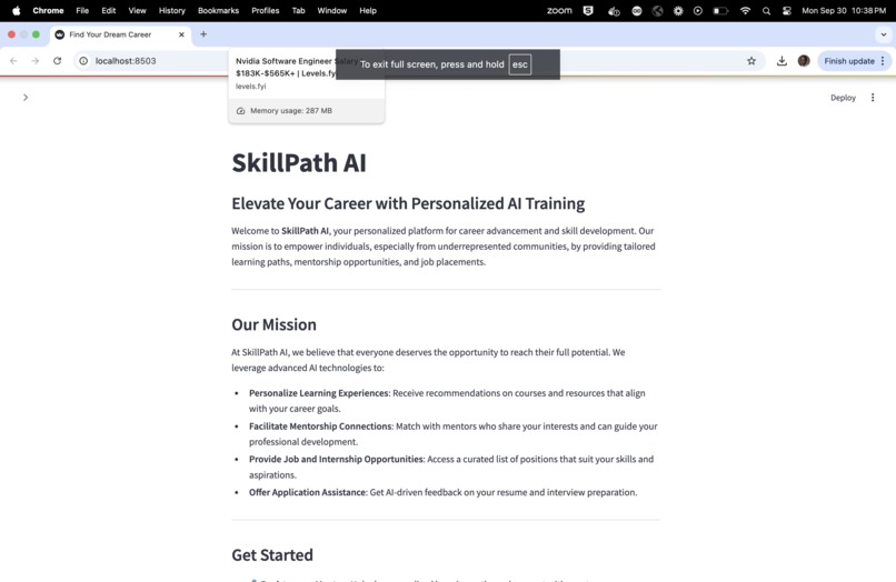 SkillPath AI – screenshot 1