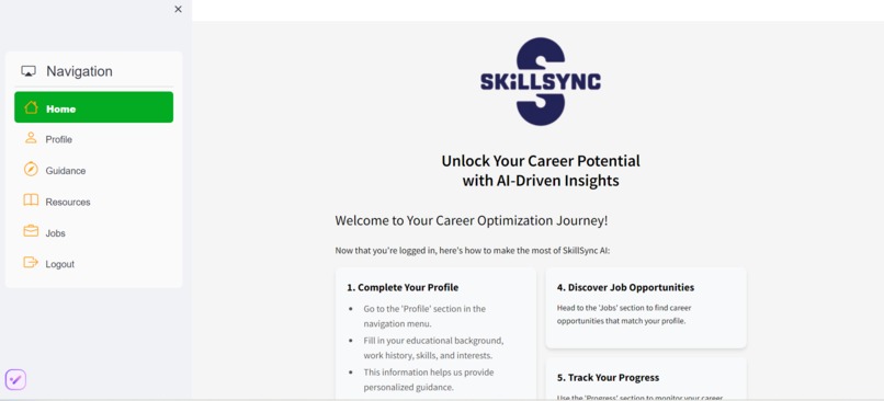 SkillSync – screenshot 1